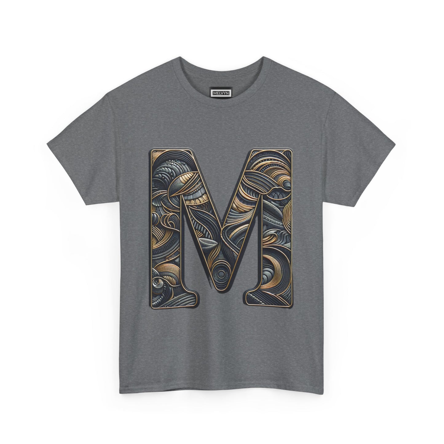 Embosed M Unisex Tee by Melvyn®