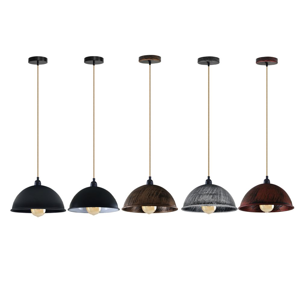 Vintage Industrial Lights Ceiling Chandelier E27 Pendant Light Lamp Fixture