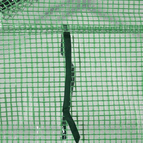 Walk in Garden Greenhouse Outdoor Grow House Shelves, 143x138x190cm Outsunny