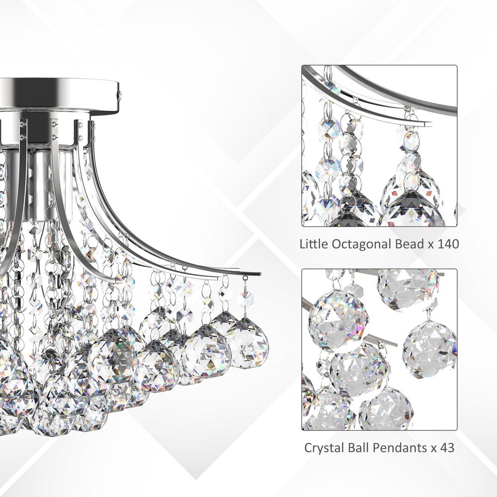 Modern K9 Crystal Ceiling Lighting Chandelier Mordern Style Pendant Light