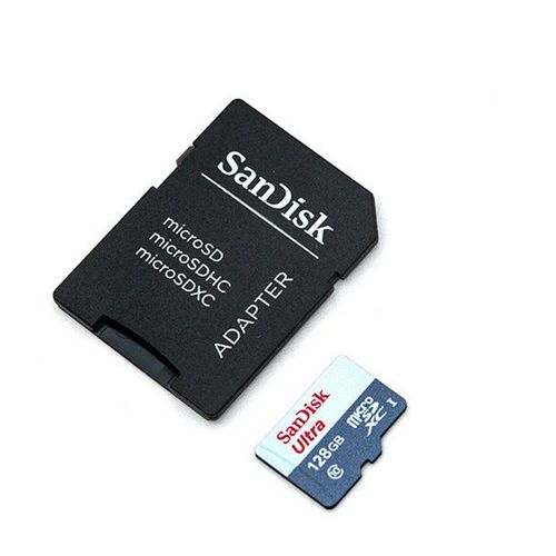 SanDisk Ultra 128 GB, Class 10 (10MB/s) - microSDXC Card