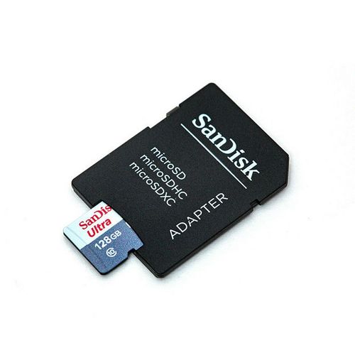 SanDisk Ultra 128 GB, Class 10 (10MB/s) - microSDXC Card
