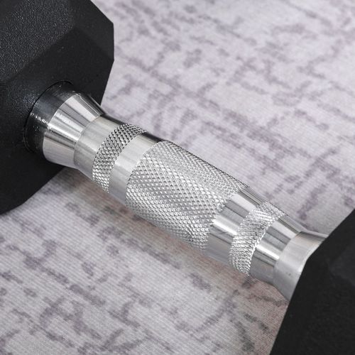 Hexagonal Dumbbells Kit Weight Lifting Exercise for Home Fitness 2x4kg HOMCOM