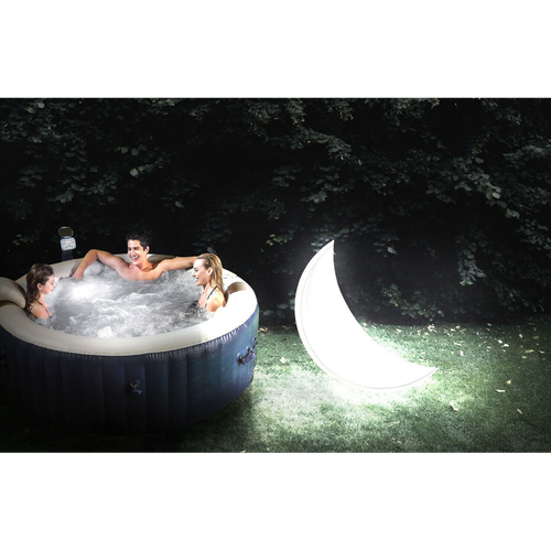 Intex LED Floating Moon Crescent Light for Garden Lighting, 1.35m x 43cm x 89cm