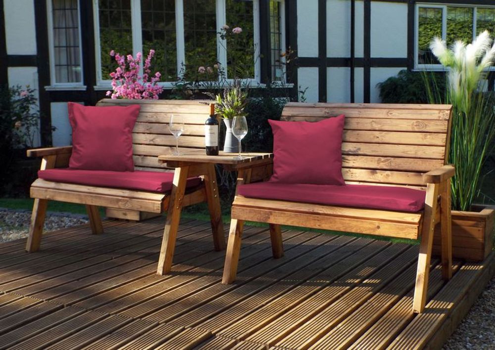 Twin Bench Set Straight