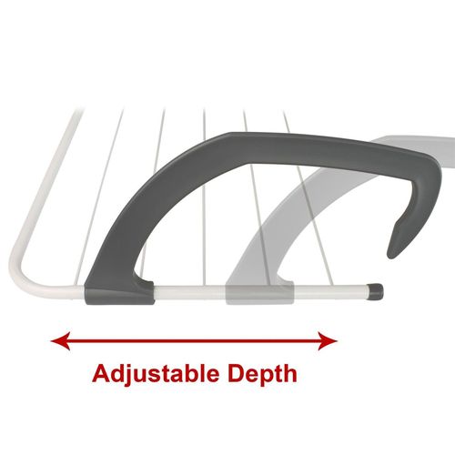 1x GREY Over Radiator Clothes Airer | AS-87846