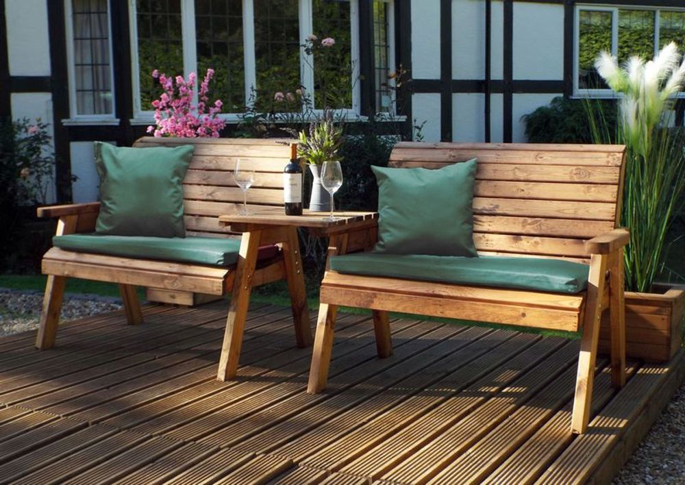 Twin Bench Set Straight