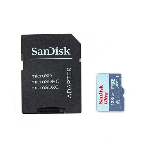 SanDisk Ultra 128 GB, Class 10 (10MB/s) - microSDXC Card