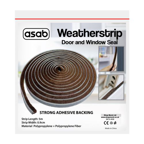 ASAB Adhesive Pile Weatherstrip