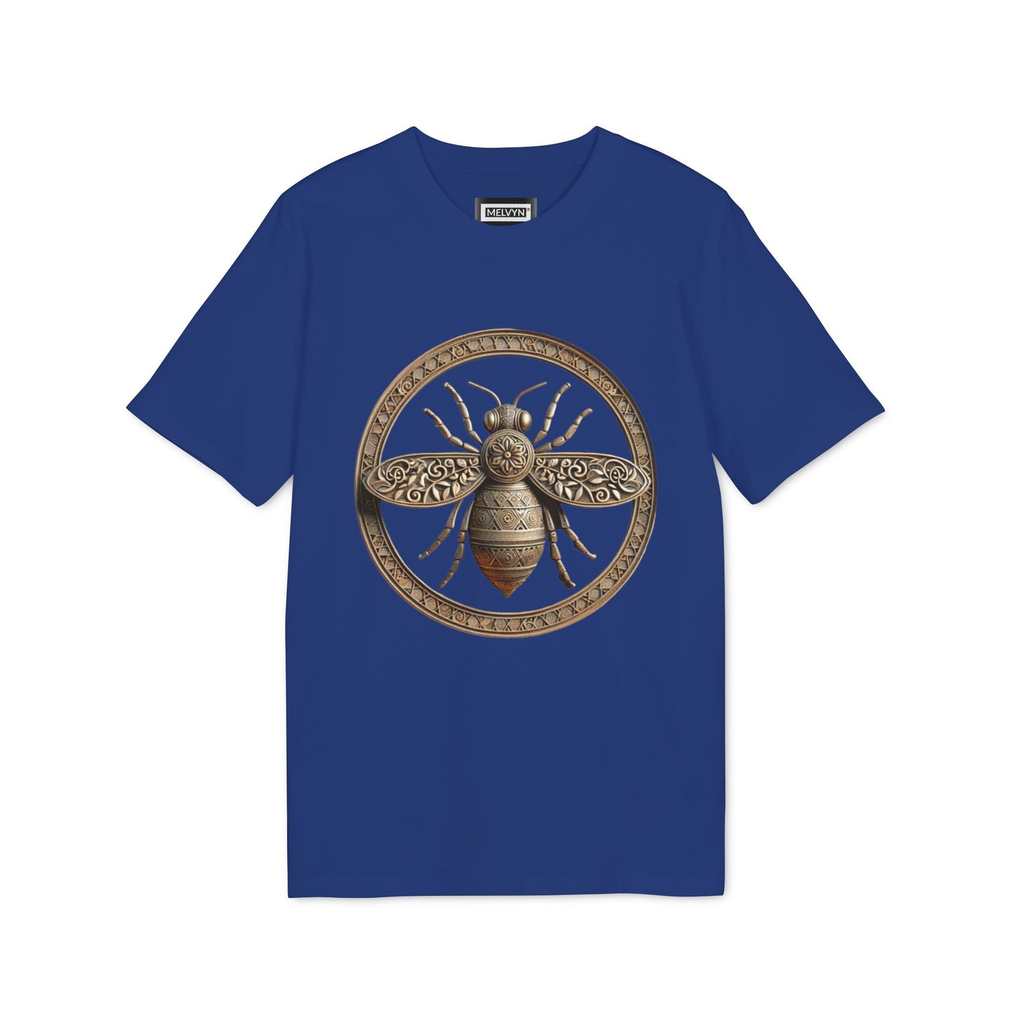 MELVYN® | Bee Illustration T-shirt | Honeybee Graphic Tee, Insect Nature Design