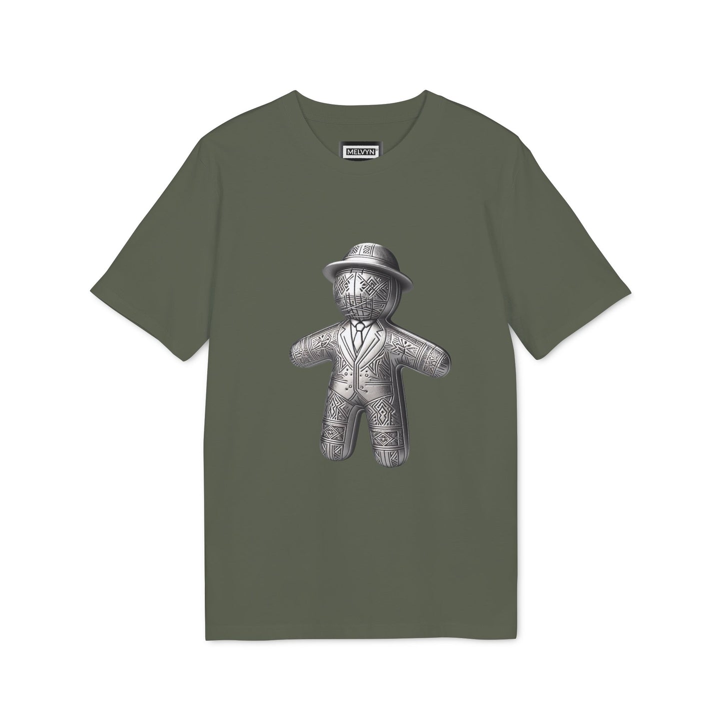 MELVYN® | Gang Voodoo Doll Illustration T-shirt | Metalic Witchy Occult