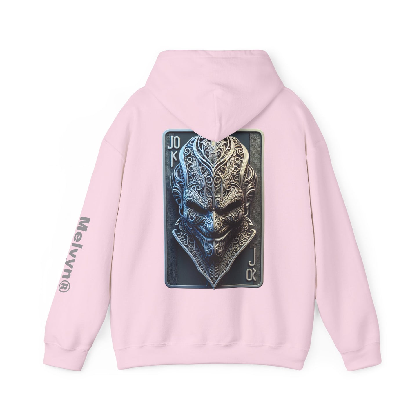 Joker Graphic Hoodie — Comic Villain Portrait Pullover