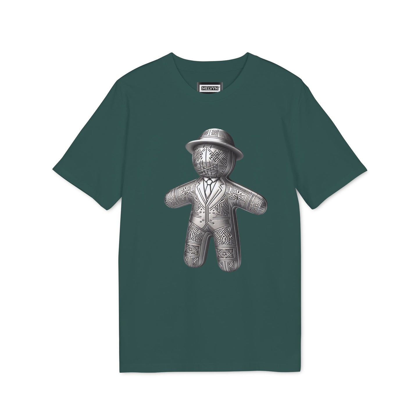 MELVYN® | Gang Voodoo Doll Illustration T-shirt | Metalic Witchy Occult
