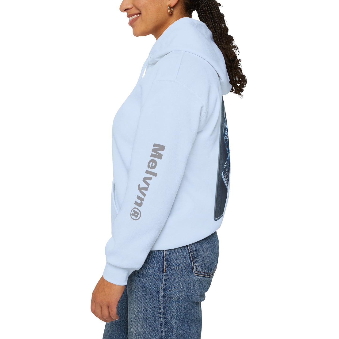 Joker Graphic Hoodie — Comic Villain Portrait Pullover