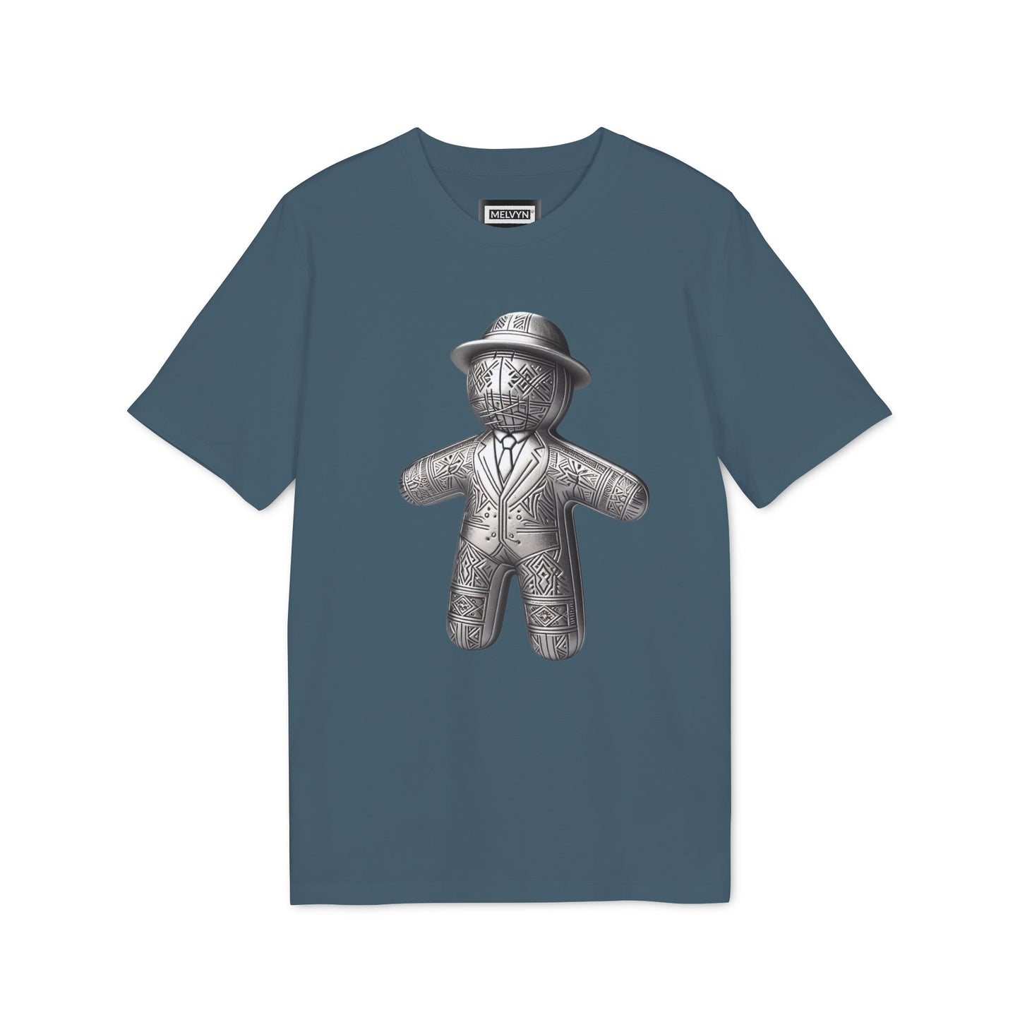 MELVYN® | Gang Voodoo Doll Illustration T-shirt | Metalic Witchy Occult