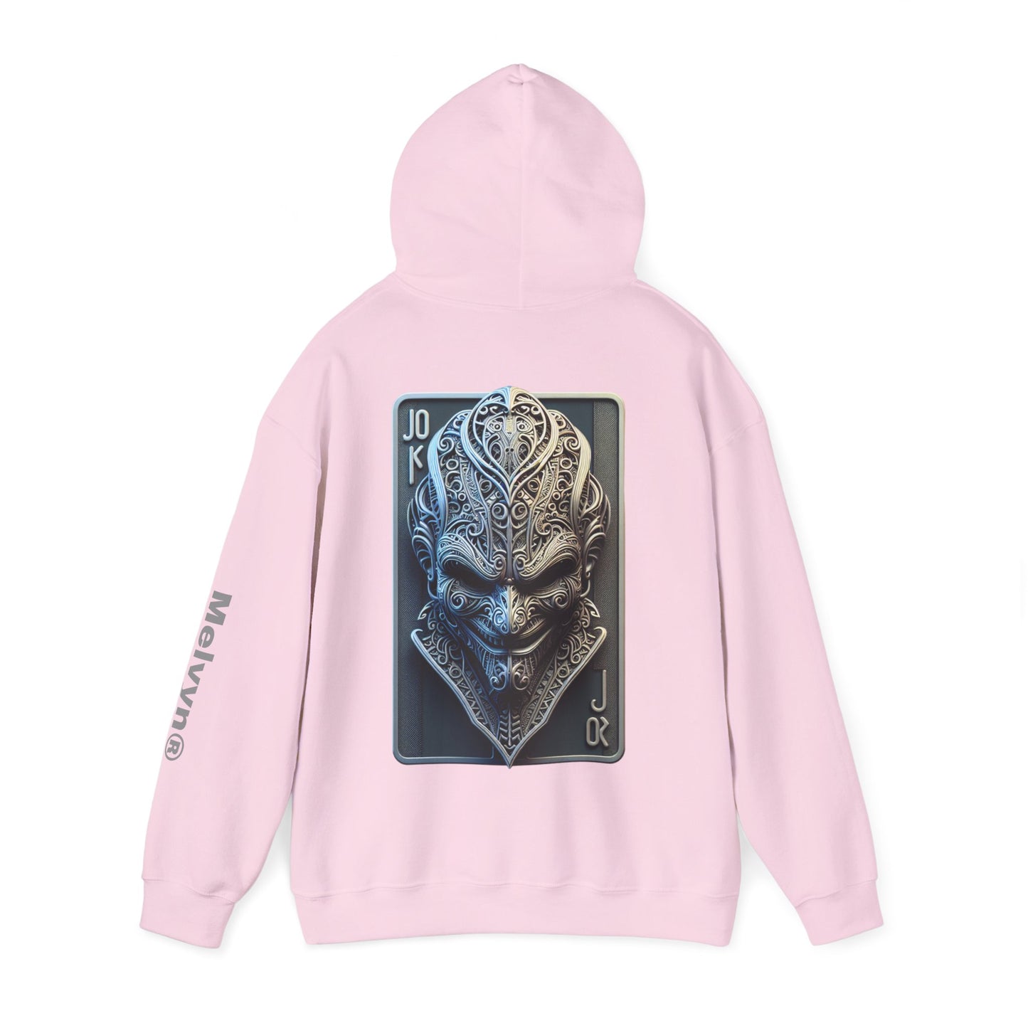 Joker Graphic Hoodie — Comic Villain Portrait Pullover