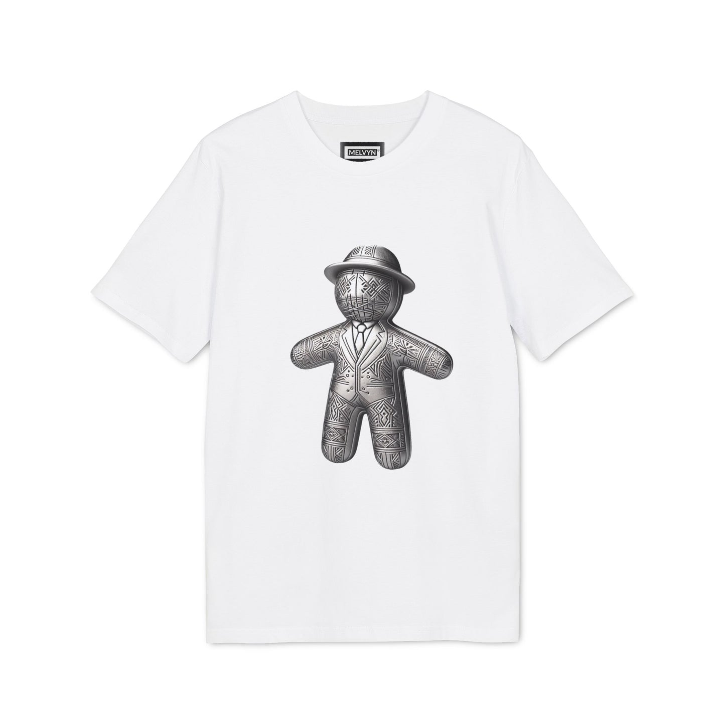 MELVYN® | Gang Voodoo Doll Illustration T-shirt | Metalic Witchy Occult