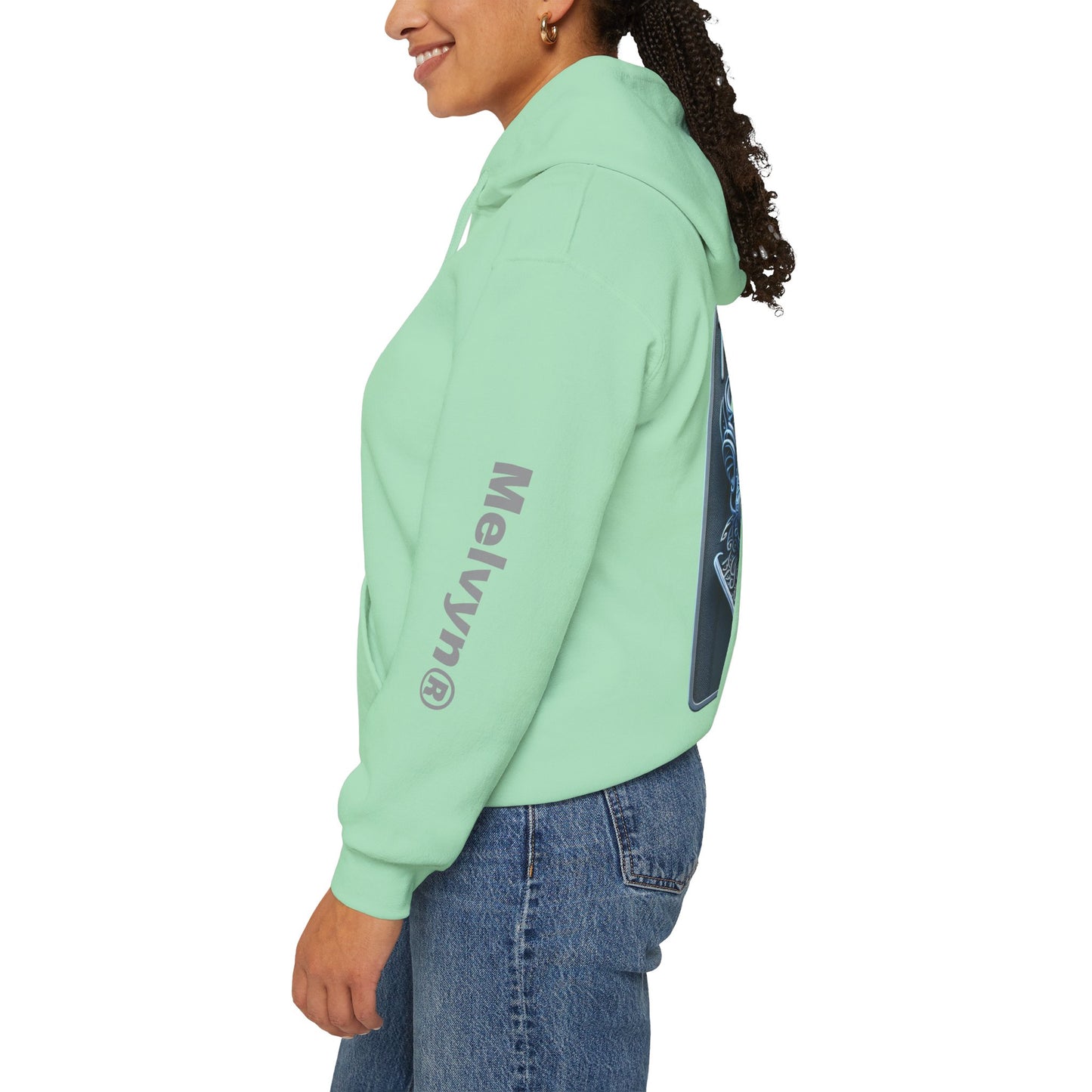 Joker Graphic Hoodie — Comic Villain Portrait Pullover