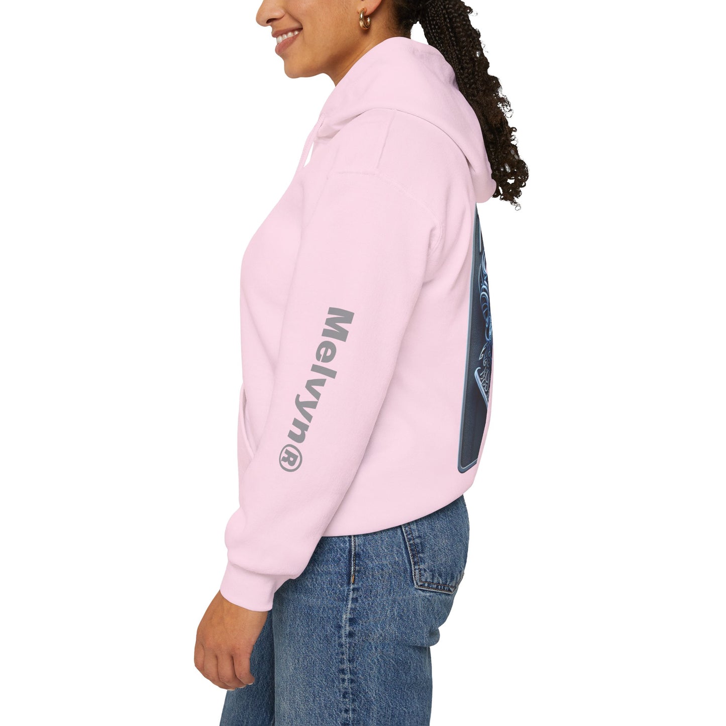 Joker Graphic Hoodie — Comic Villain Portrait Pullover