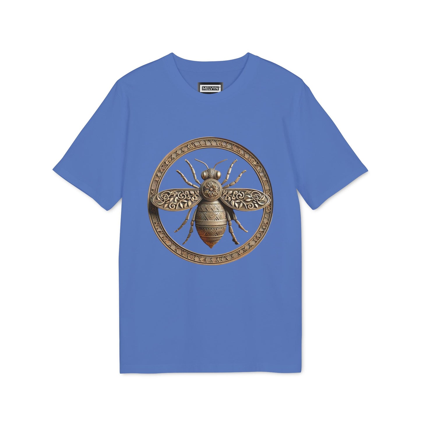 MELVYN® | Bee Illustration T-shirt | Honeybee Graphic Tee, Insect Nature Design