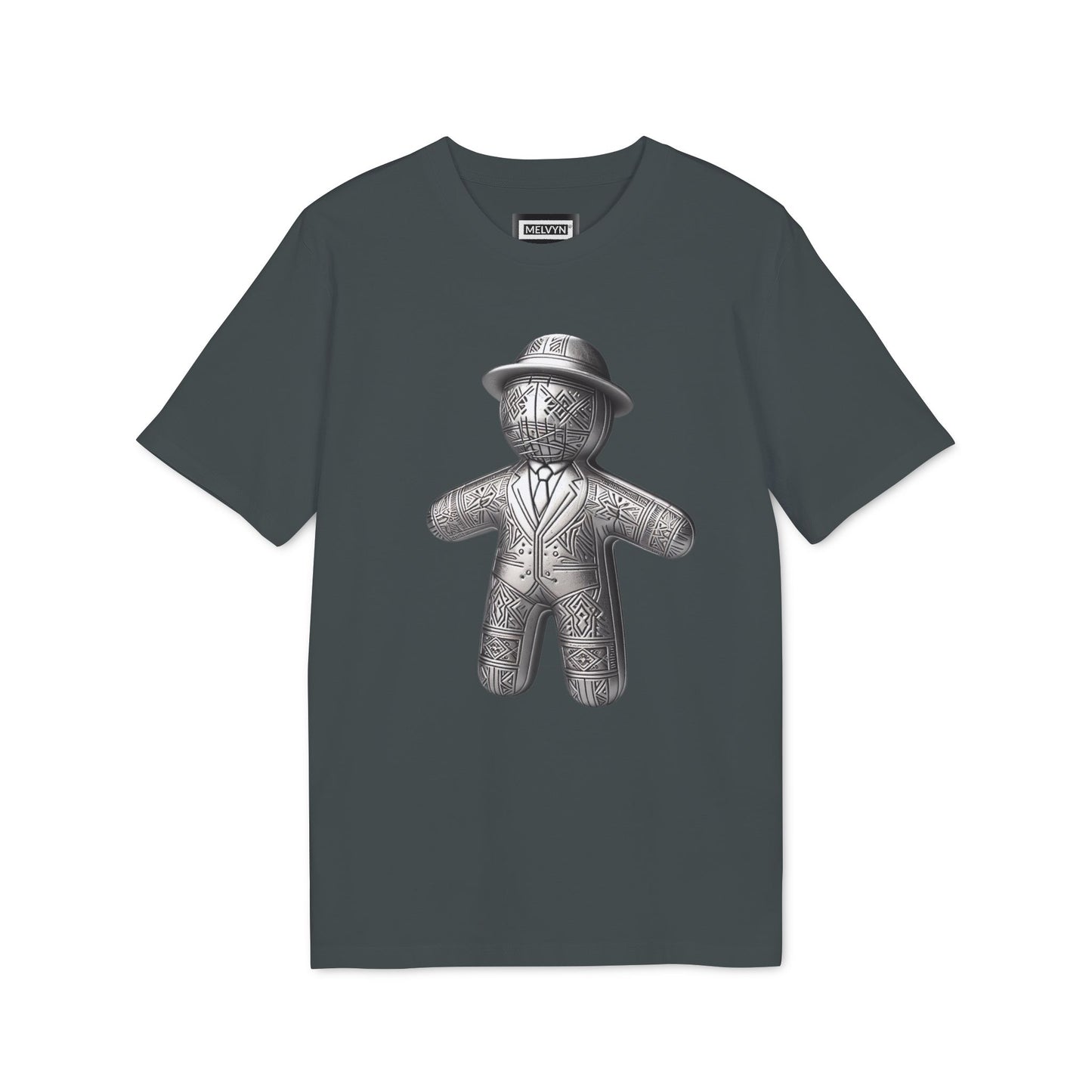 MELVYN® | Gang Voodoo Doll Illustration T-shirt | Metalic Witchy Occult