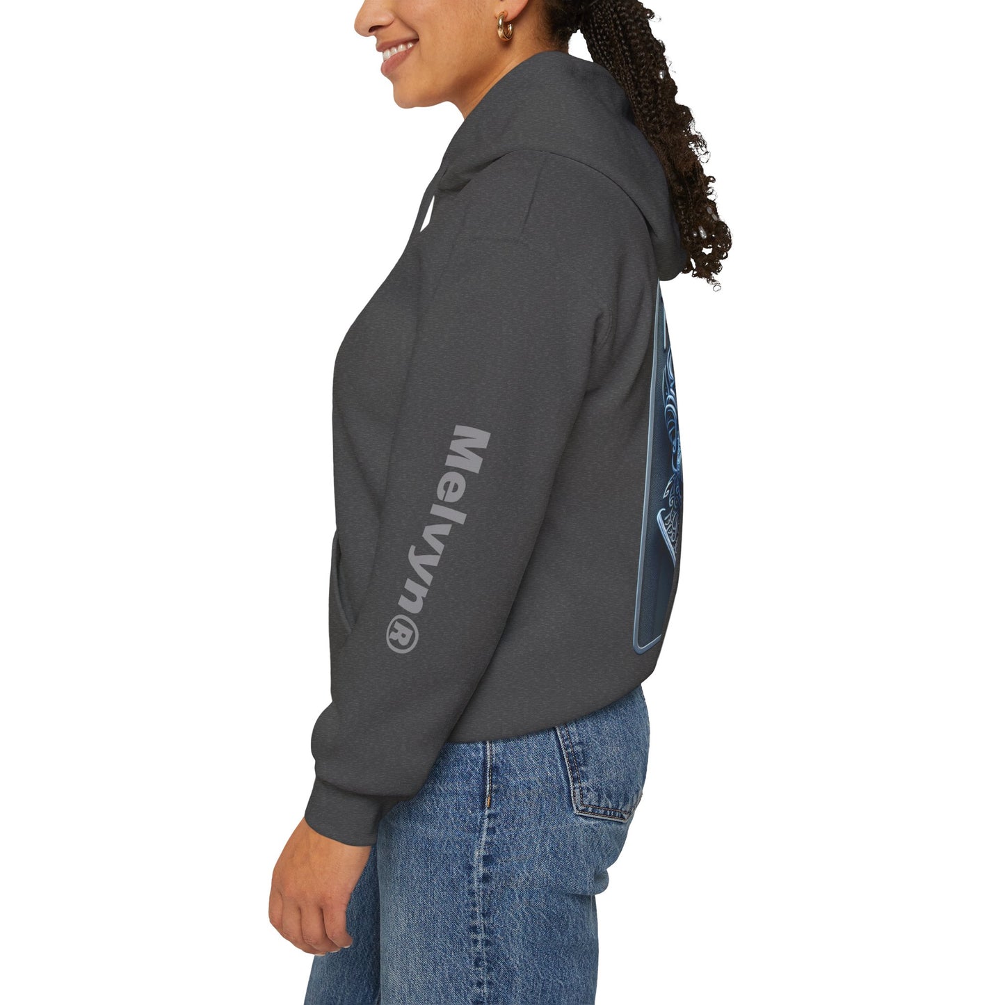 Joker Graphic Hoodie — Comic Villain Portrait Pullover