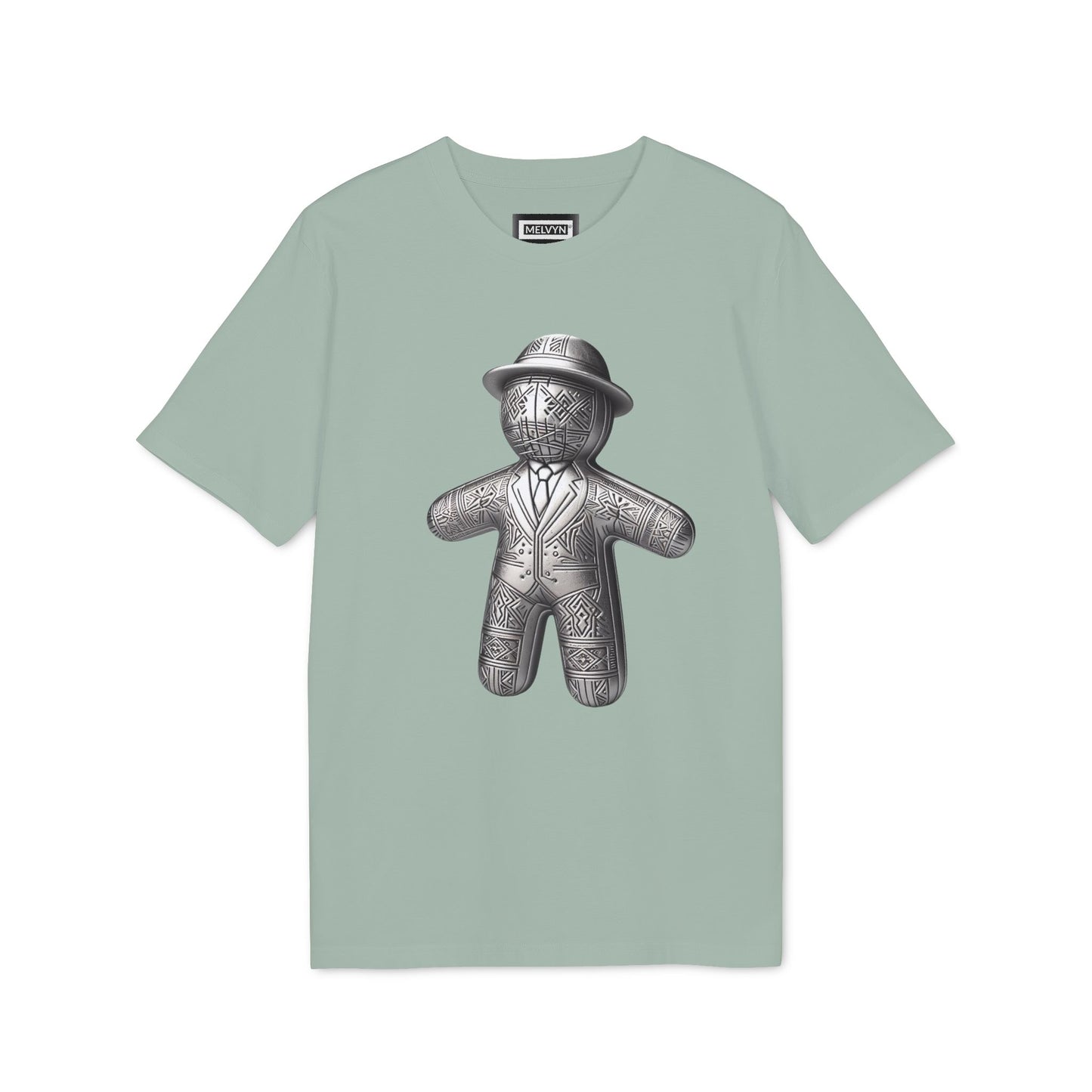 MELVYN® | Gang Voodoo Doll Illustration T-shirt | Metalic Witchy Occult