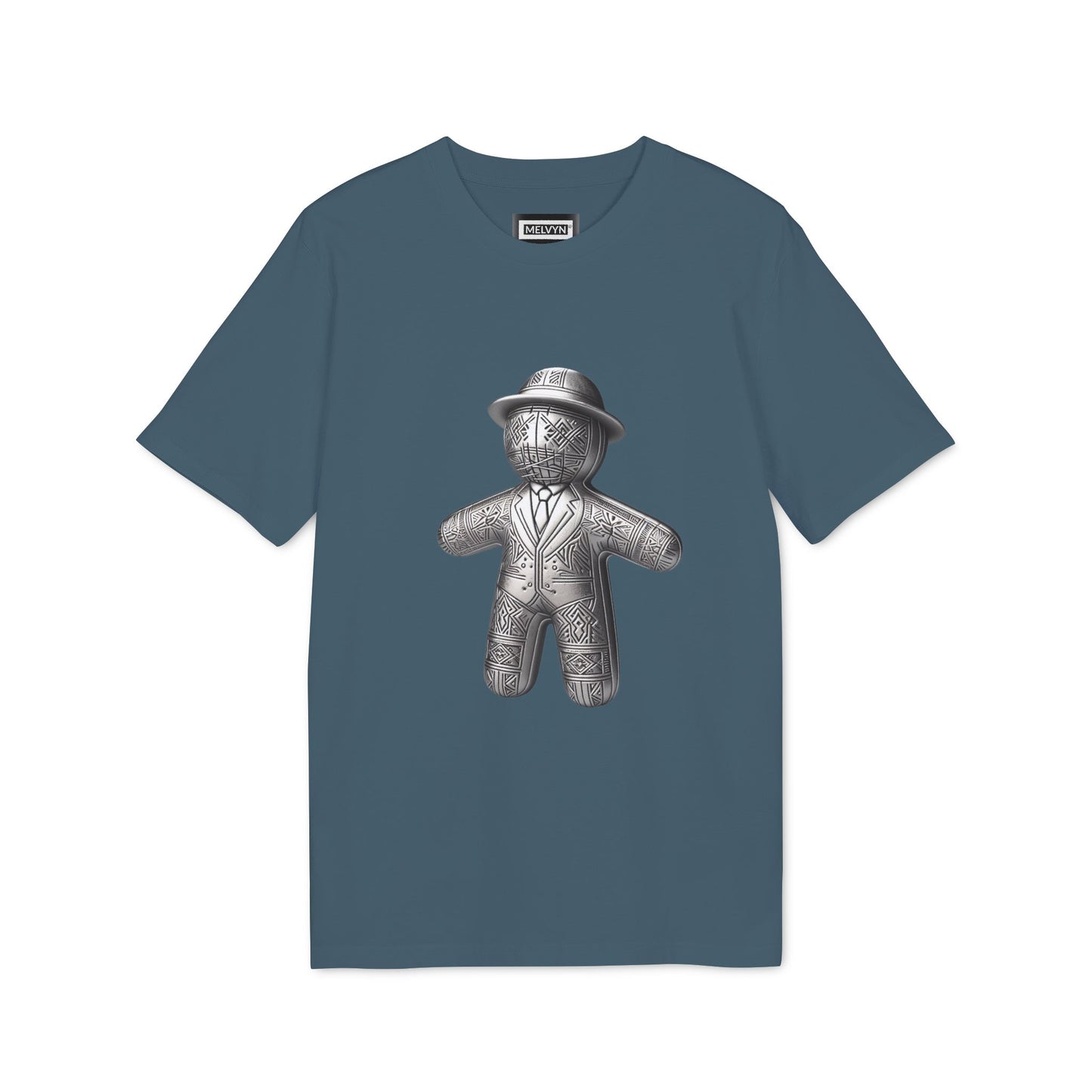MELVYN® | Gang Voodoo Doll Illustration T-shirt | Metalic Witchy Occult