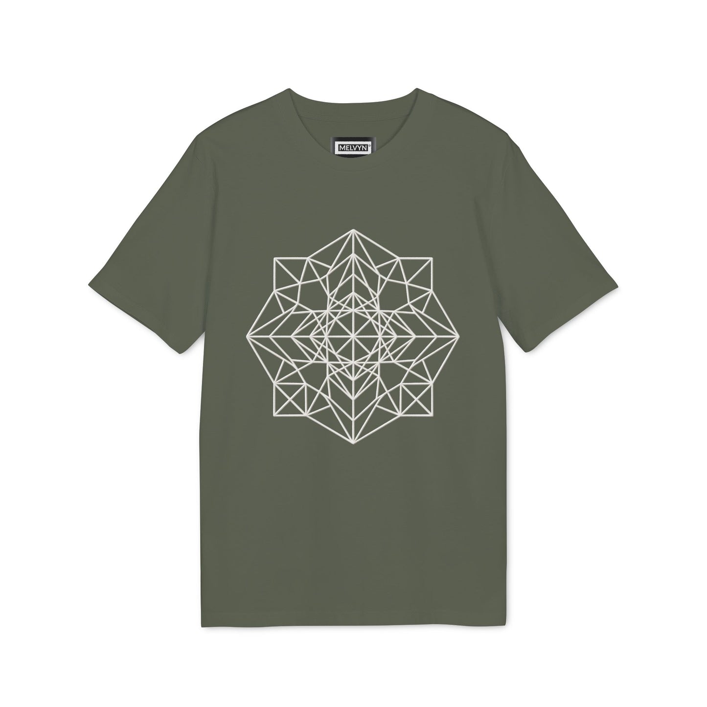 Geometric Shape T-Shirt — Modern Minimalist Creator Tee