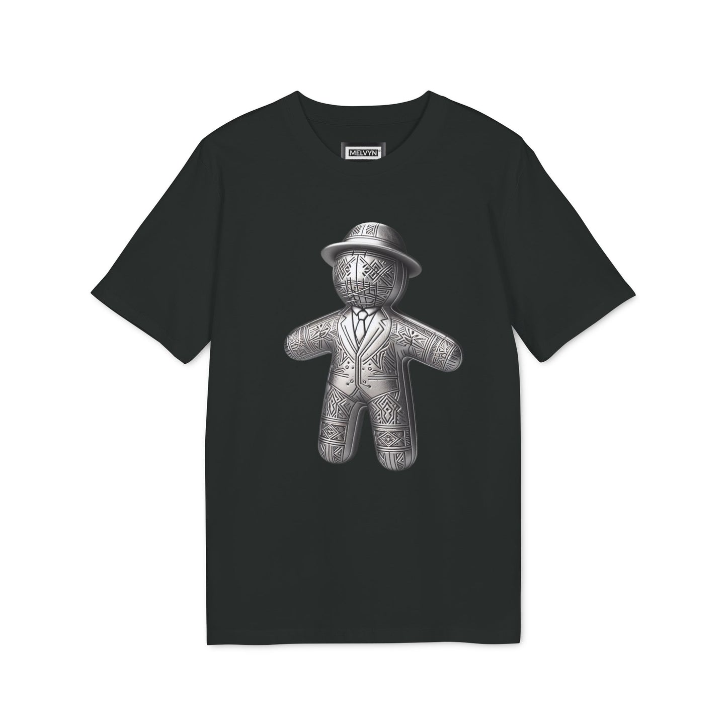 MELVYN® | Gang Voodoo Doll Illustration T-shirt | Metalic Witchy Occult