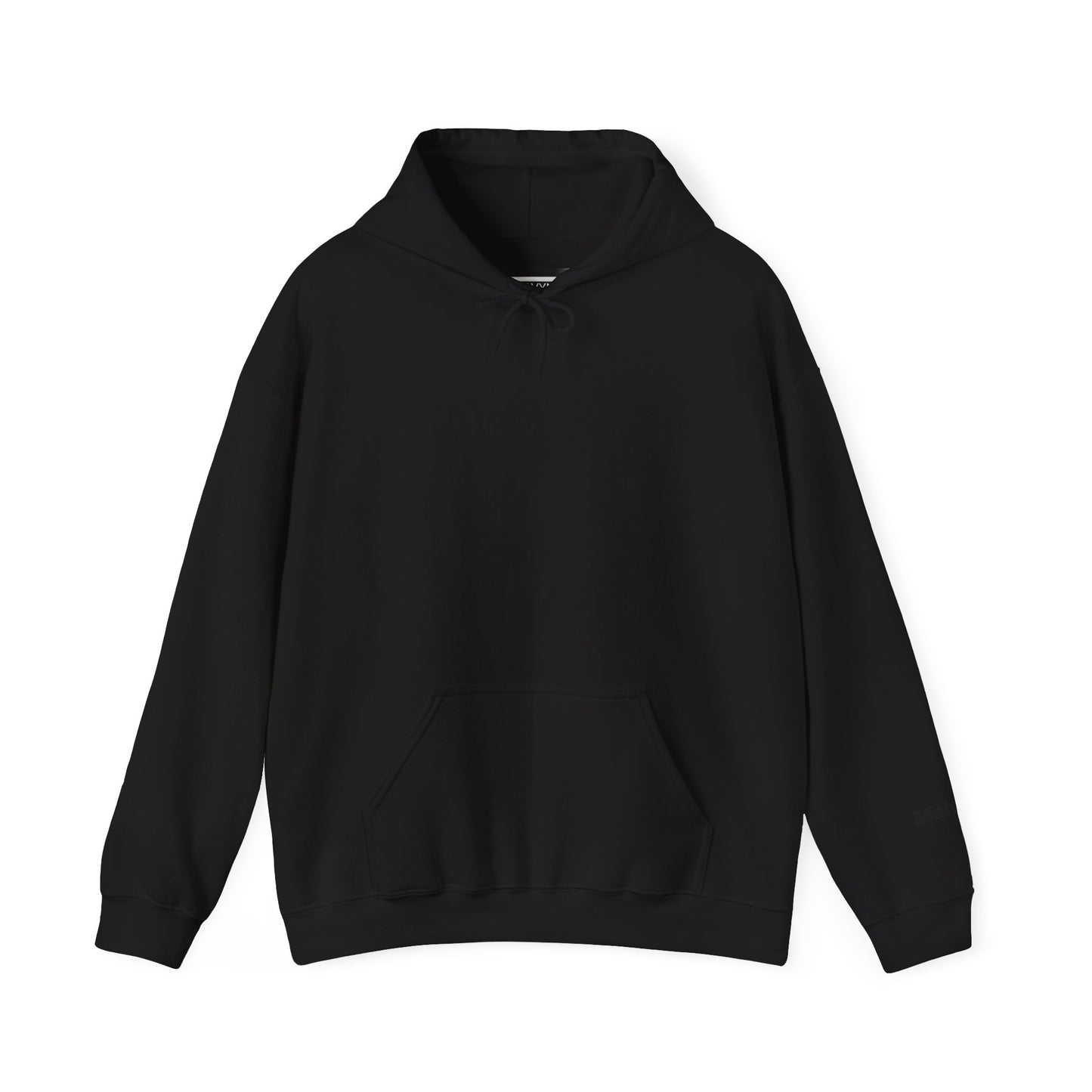 Minimal M Logo Hoodie - Modern Monogram Streetwear Pullover
