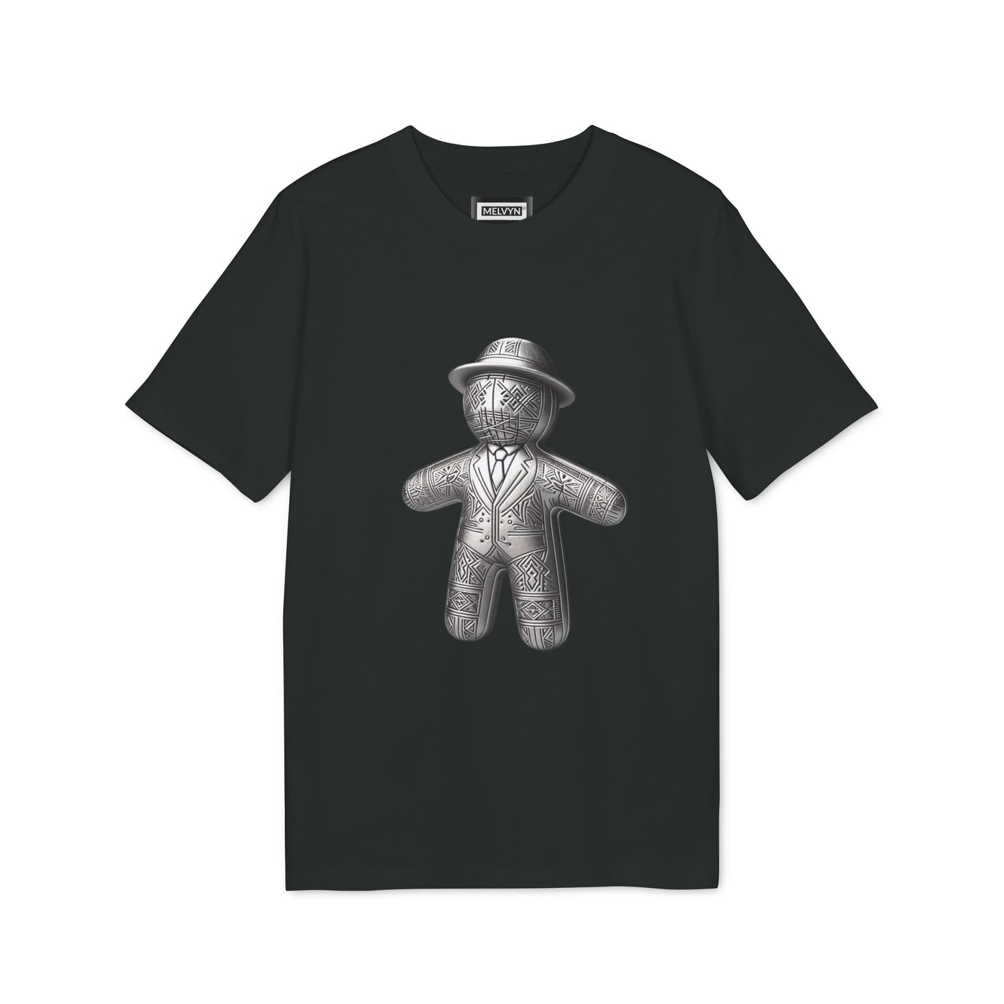 MELVYN® | Gang Voodoo Doll Illustration T-shirt | Metalic Witchy Occult