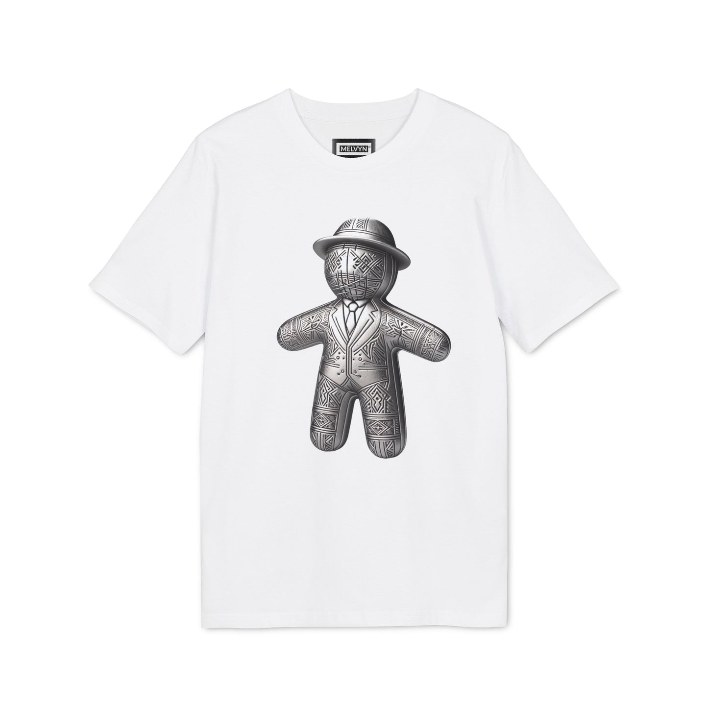 MELVYN® | Gang Voodoo Doll Illustration T-shirt | Metalic Witchy Occult