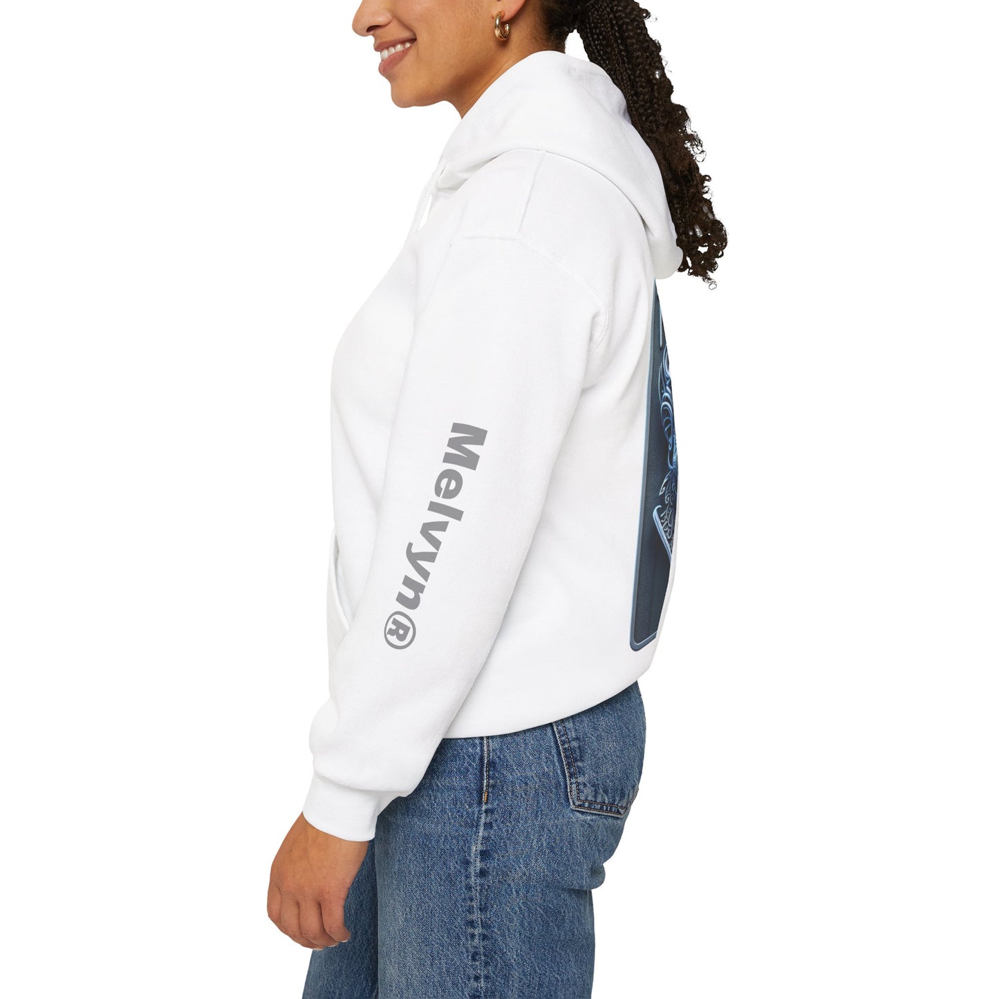 Joker Graphic Hoodie — Comic Villain Portrait Pullover