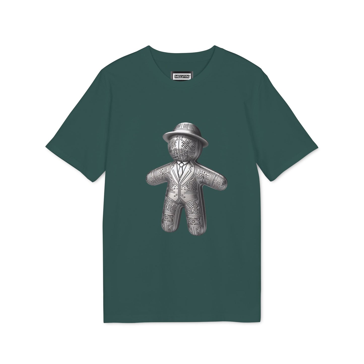 MELVYN® | Gang Voodoo Doll Illustration T-shirt | Metalic Witchy Occult