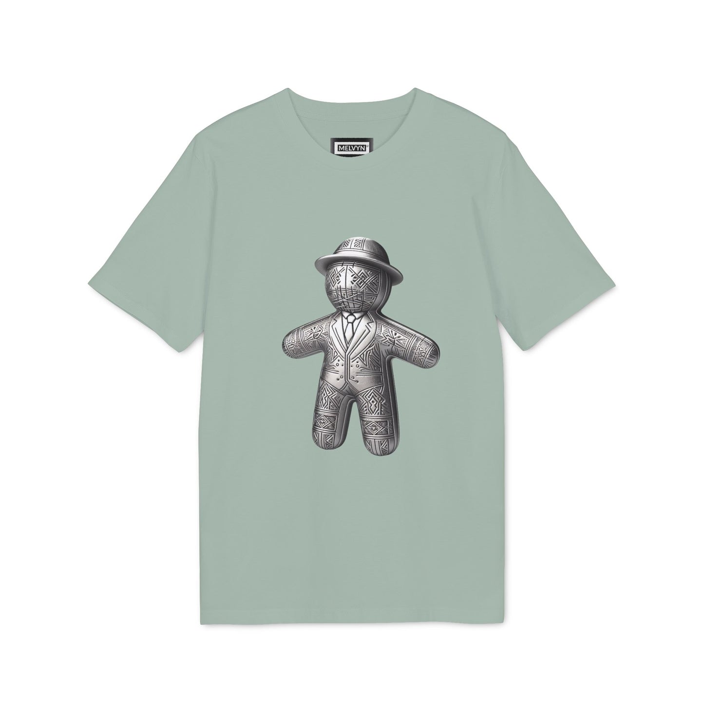 MELVYN® | Gang Voodoo Doll Illustration T-shirt | Metalic Witchy Occult