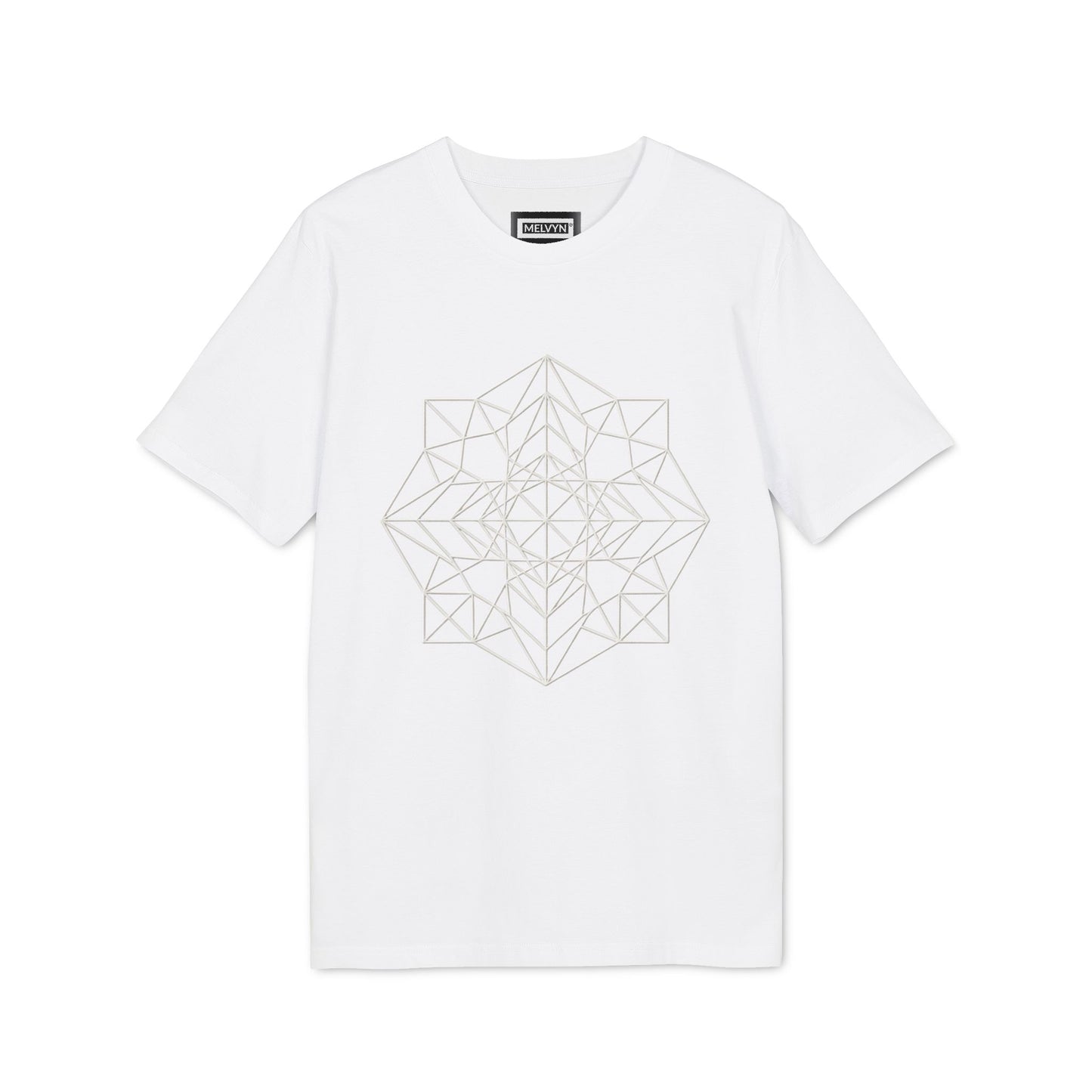 Geometric Shape T-Shirt — Modern Minimalist Creator Tee