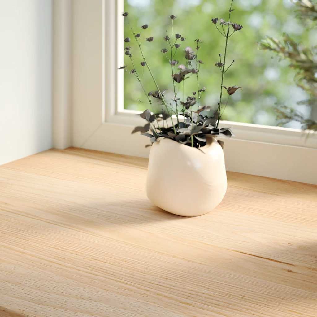 vidaXL Window Sills 2 pcs Untreated 160x25x2 cm Solid Wood Oak