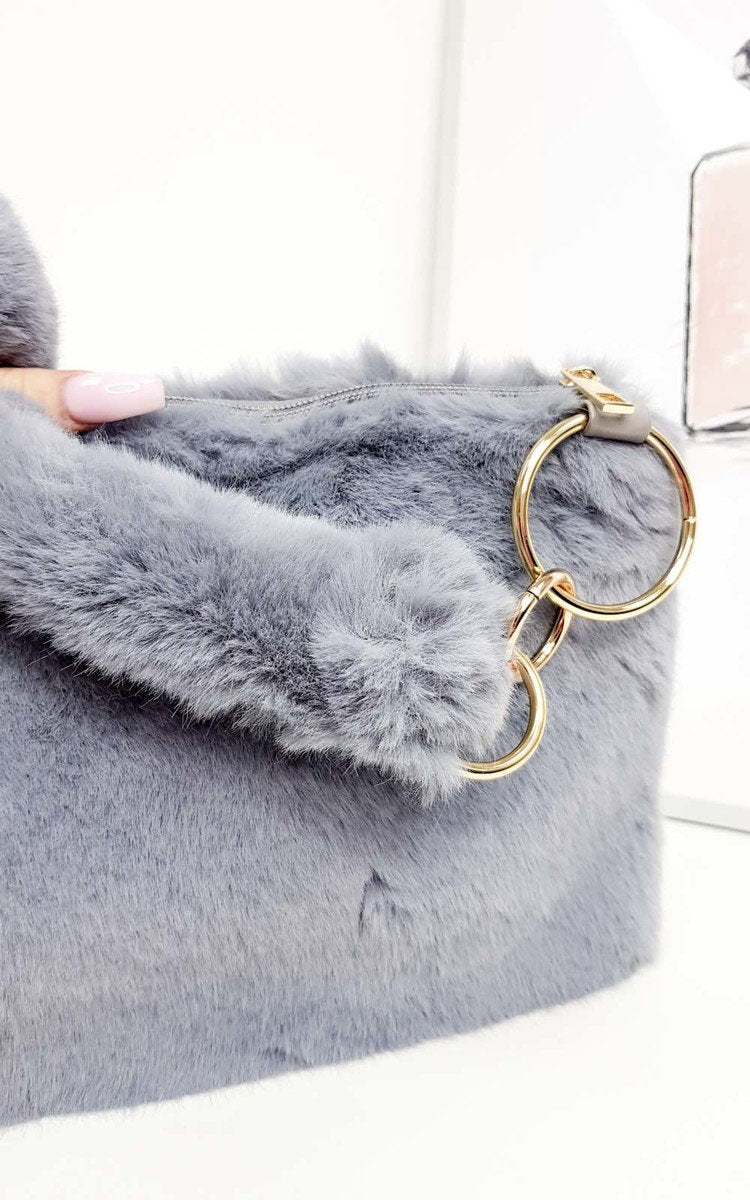 Fluffy Shoulder Bag