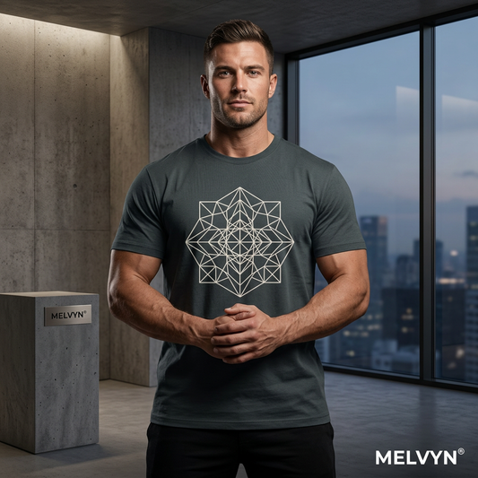 Geometric Shape T-Shirt — Modern Minimalist Creator Tee