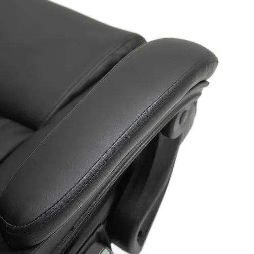 6-Point PU Leather Massage Racing Chair Electric Padded Angle Adjustable Remote