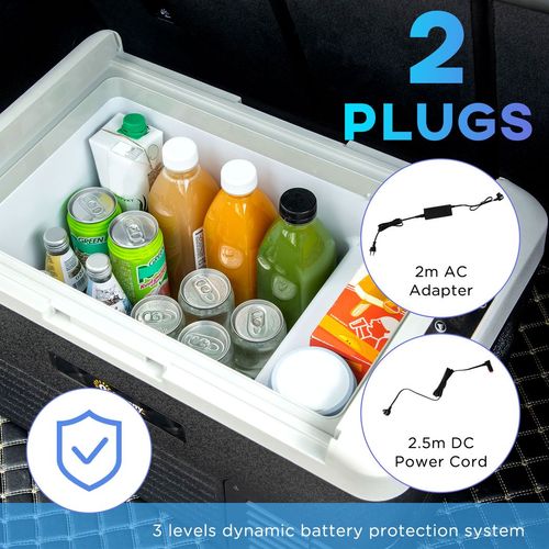 30L Car Refrigerator 12V Portable Freezer for Camping, Driving Outsunny