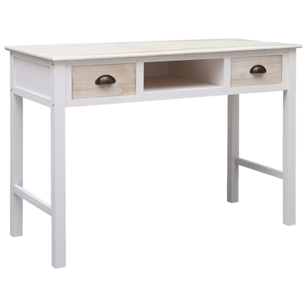 vidaXL Console Table 110x45x76 cm Wood