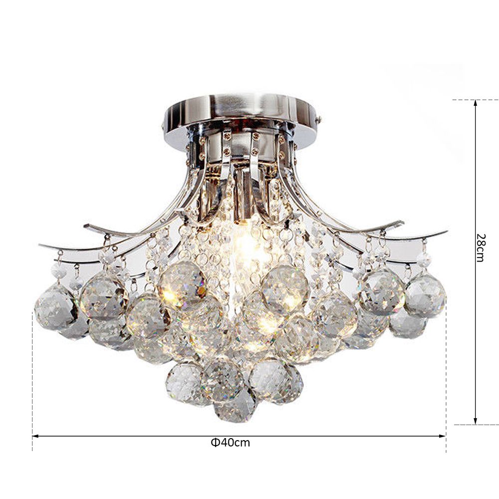 Modern K9 Crystal Ceiling Lighting Chandelier Mordern Style Pendant Light