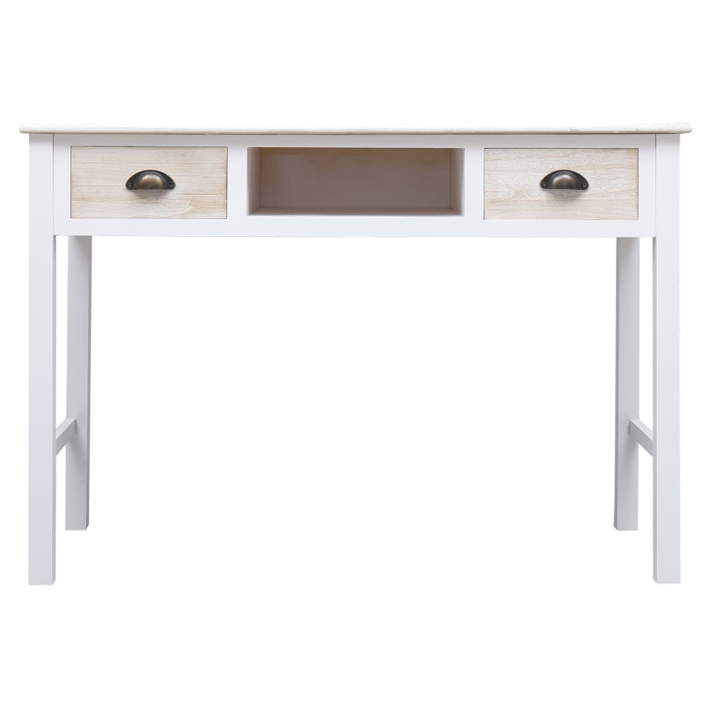 vidaXL Console Table 110x45x76 cm Wood