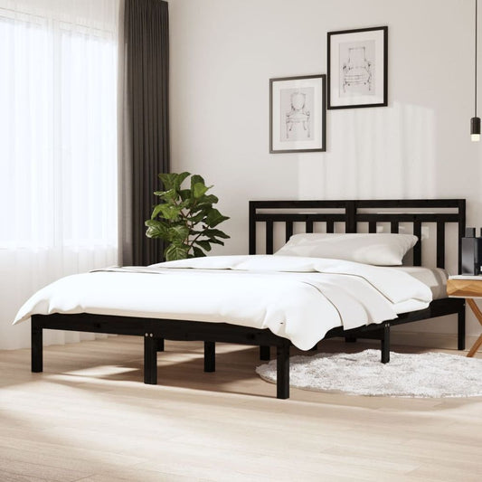 Bed Frame Solid Wood Pine