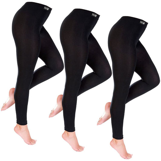 THMO - 3 Pack Ladies Thermal Leggings