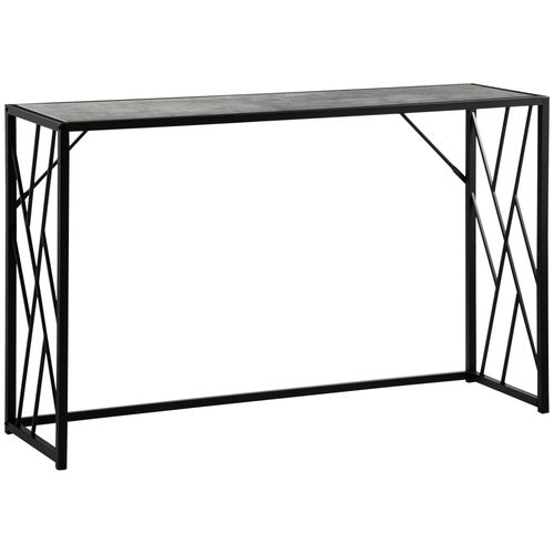 Vintage Sofa Table, Metal Frame Console Table for Hallway Living Room