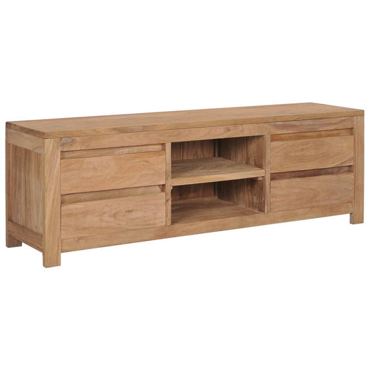 TV Cabinet 120x30x40 cm Solid Teak Wood