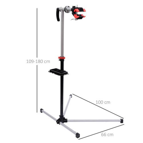 Bicycle Repair Work Stand Maintenance Display Rack Tool Adjustable HOMCOM